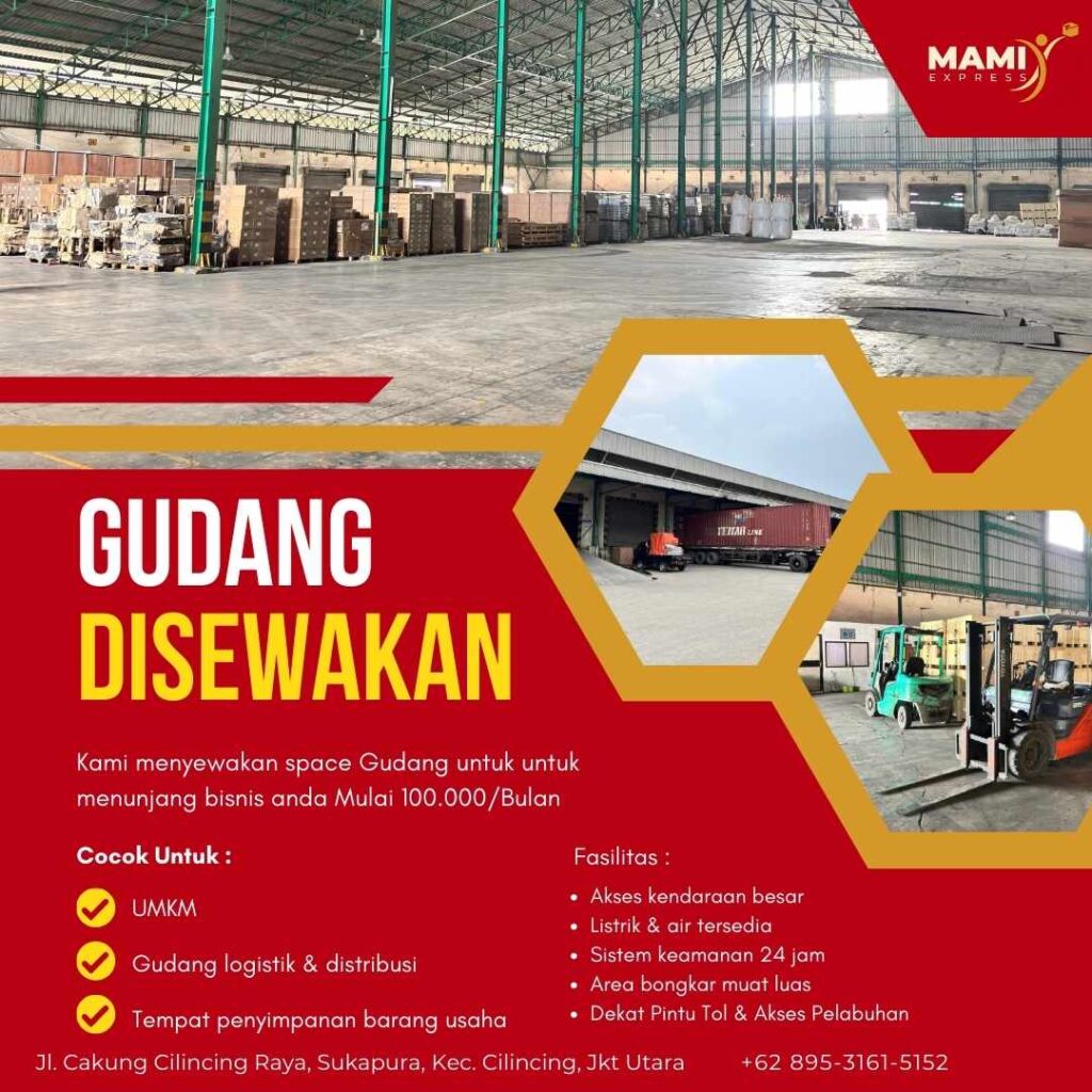 Sewa Gudang Bulanan