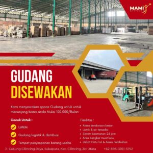 Sewa Gudang Bulanan