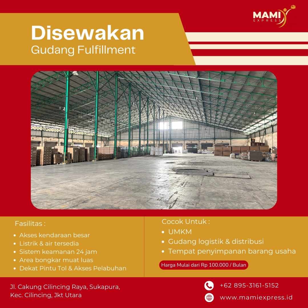 Sewa Gudang Murah - Mami Express