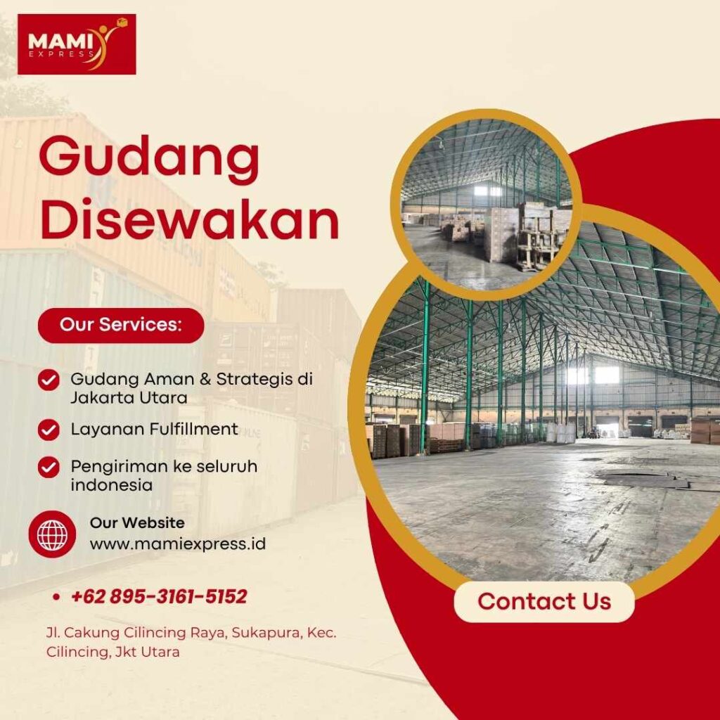 Gudang untuk online shop jakarta