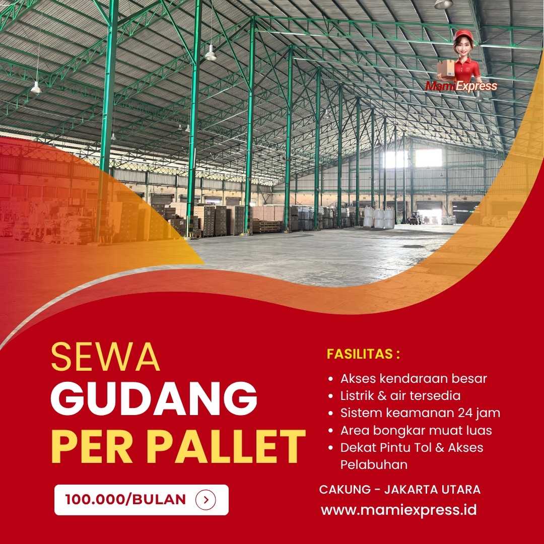 Sewa Gudang per Pallet Murah & Efisien