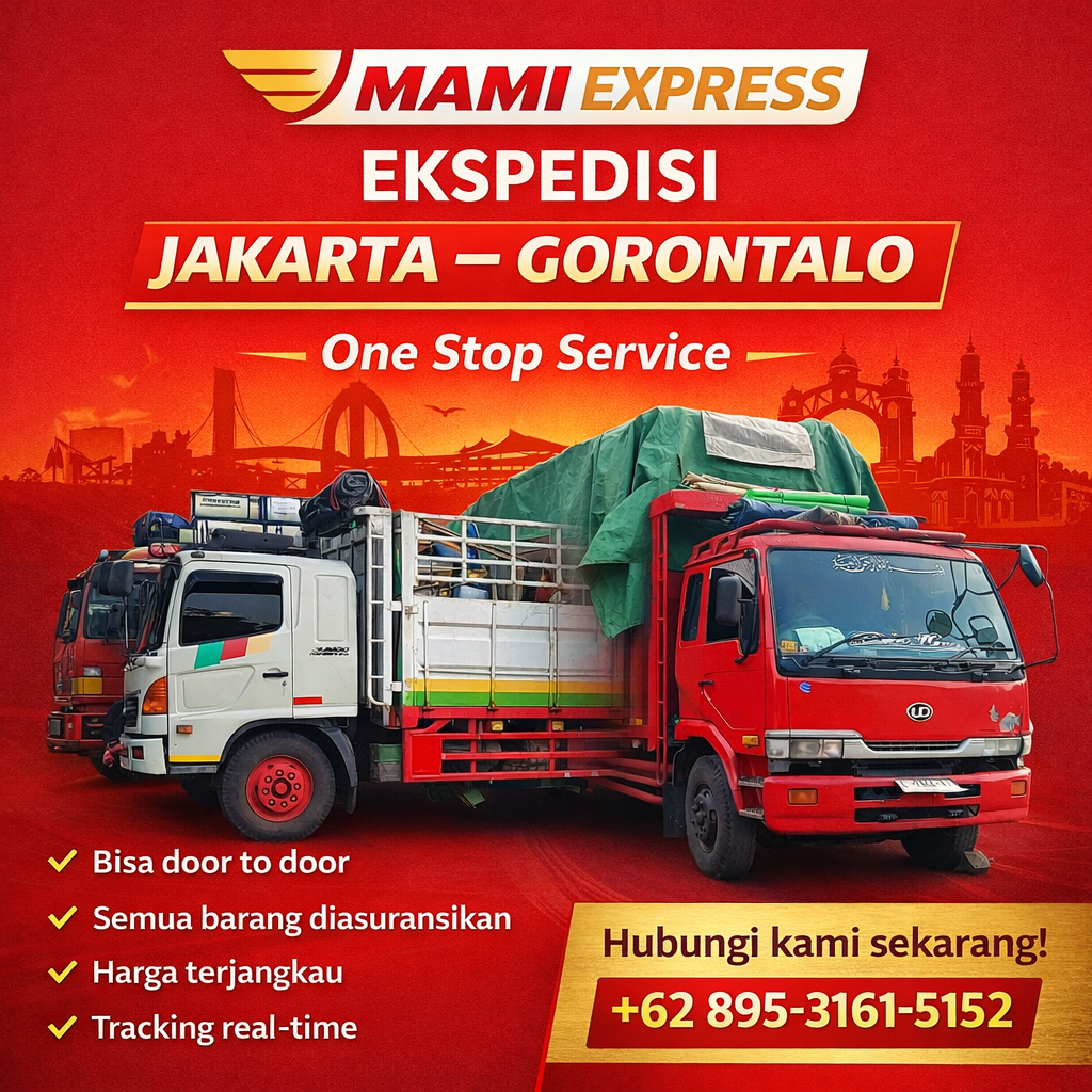 EKSPEDISI JAKARTA GORONTALO