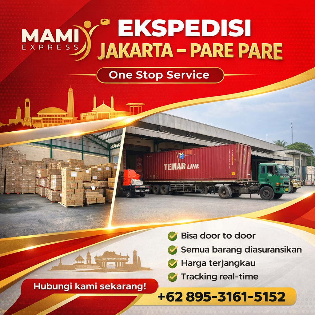 EKSPEDISI JAKARTA PARE PARE