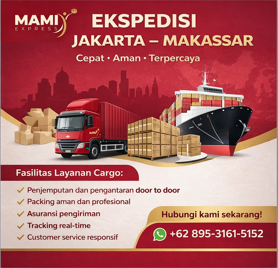 ekspedisi jakarta makassar