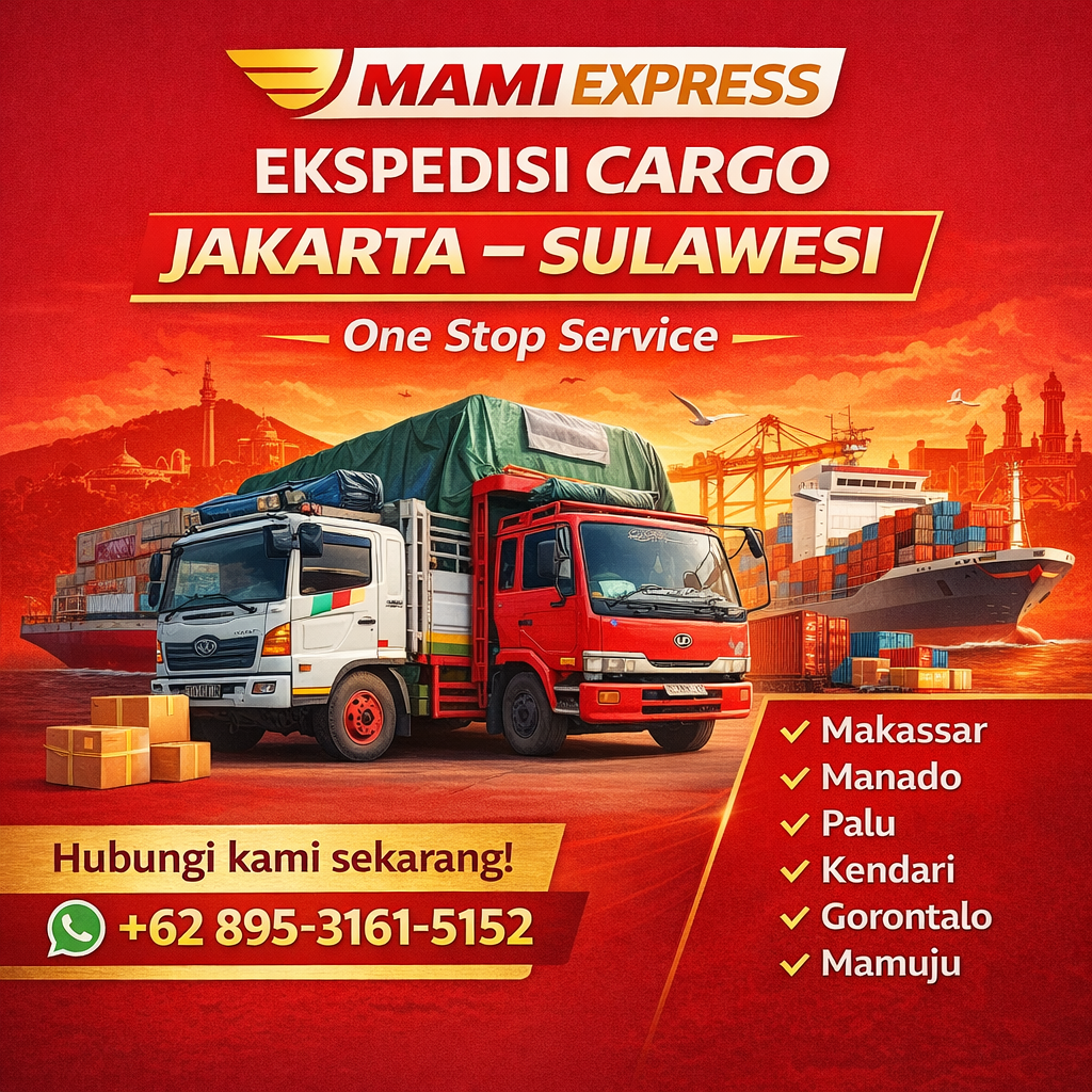 EKSPEDISI CARGO JAKARTA SULAWESI