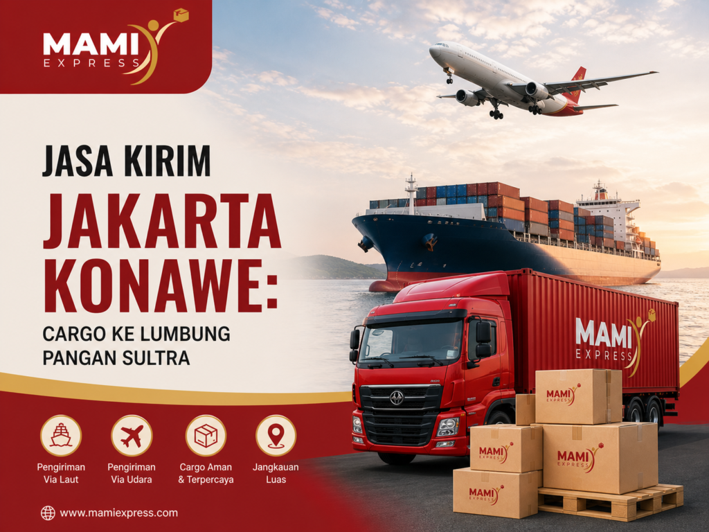 Jasa Kirim Jakarta Konawe Cargo ke Lumbung Pangan Sultra