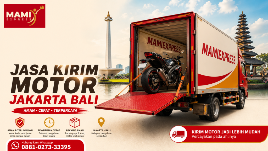 jasa kirim motor jakarta bali
